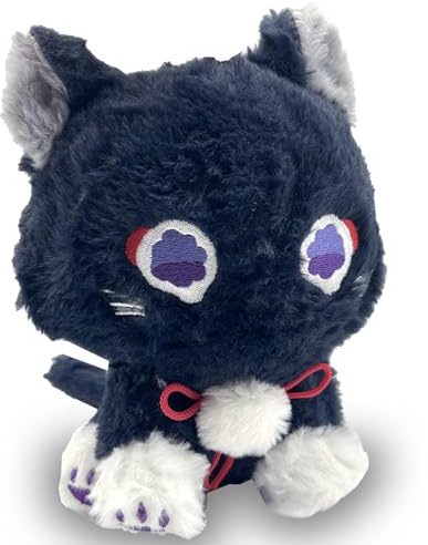 Ubephant Genshin Impact Katze Kuscheltier, Genshin Impact Plüschtier 22cm | Stuffed Geburtstagsgeschenk für Fans