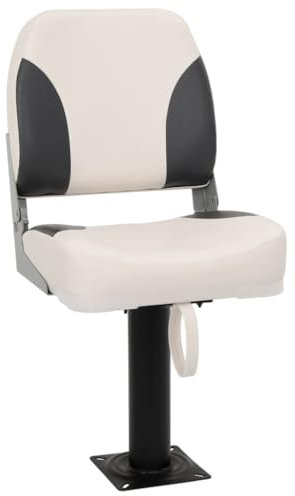 vidaXL Bootssitz mit Podest 360° Drehbar
