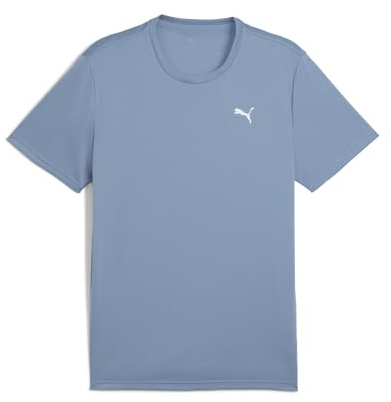PUMA Unisex M Tad Essential Poly Texture Tees, Cool Blue, 3XL EU