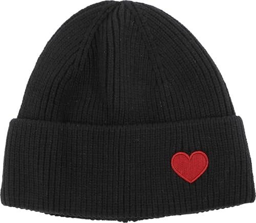 FASHION YOU WANT Strickmütze mit lächelndem Gesicht für Damen und Herren Smiley 1