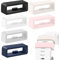 6 Stück Farbige Silikon Schlaufe, 20mm Armband Verschlussring für Garmin Vivoactive 5/Forerunner 245 645/Vivoactive 3/Venu/Fenix 6S 5S Armband schlaufen Smartwatch Gummi Schlaufen Halter Damen Herren