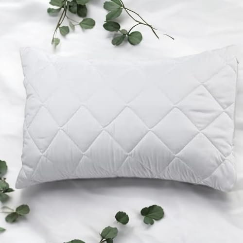 Pro Home Pillows 1 Pack Luxurious Premium Quality Hotel Pillows Quilted Cover Ultra Plush Bed Pillow Hollow Fiber Filled Anti Allergy Pillow Back And Side Sleeper Firm Pillow Pack Of 1