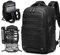 Mochila para Cámara Fotográfica con compartimento para portátil (17), Mochila para Cámara Réflex y Objetivos, Mochila para cámara de video, Mochila para Cámara Multifuncional Fotografía Profesional