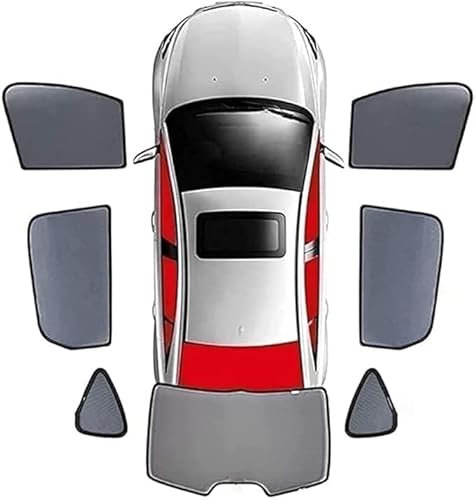 AlbaEUC Car Side Window Sun Shade Window Sunshades for Tesla Model 3 MK1 2017+, UV Rays & Privacy Protection Stretchable & Breathable Window Socks Blackout