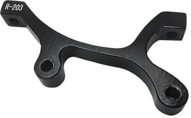 MEAKTSMI Cycling Scheibenbremssättiger Montierungsadapter 140/160/180/203 Mm Fahrradbremsadapter Post Mount Bremssattel Rotoradapter