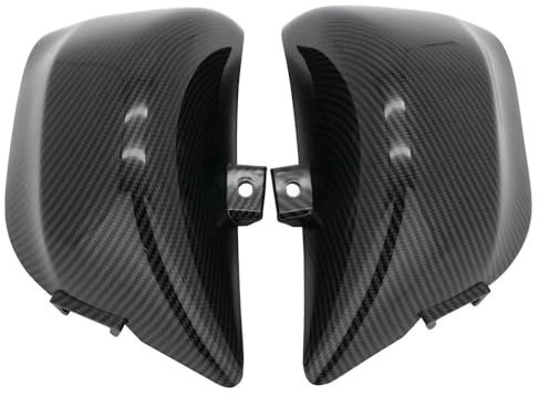 Motorräder Winglets Front Motorrad Links Rechts Seite Verkleidung Batterie Abdeckung Für Vi&Rago XV 400 535 XV400 XV535 1987-2021