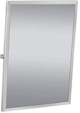 Uzman-Versand, Edelstahl 304 Kippspiegel 500 x 700 mm, Spiegel Badartikel, Bad Zubehör Badezimmer (Kippspiegel)