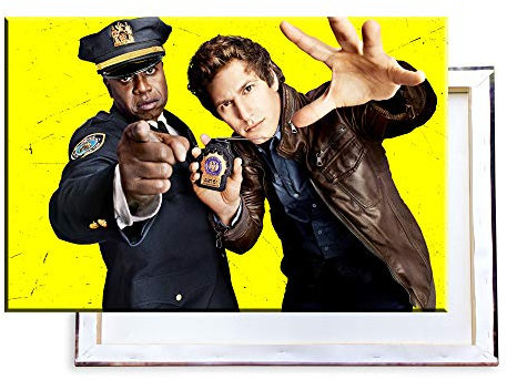 Unified Distribution Brooklyn Nine-Nine - 100x70 cm Kunstdruck auf Leinwand • erstklassige Druckqualität • Dekoration • Wandbild