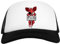 FNAF Plush Foxy It's Me Weiß Schwarz Unisex Baseball Cap White Black