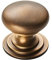 Carlisle Brass M47 M47BAB FTD Victorian KNOB 32MM, Antique Brass