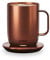 Ember Tasse Intelligente 2, 414 ML, Tasse à café avec Affichage LED Intelligent, contrôle de température Via l’Application et Rechargeable, autonomie Batterie 80 Min et Design innovant, cuivre