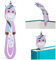 Lampe de Lecture Flexilight Pals | Lampe et Marque-Page 2 en 1 | Lampe LED à Clip | Torche de Lecture Adultes et Enfants | Lire | Cadeau Lecteurs, Licorne Violet
