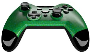 Gioteck - Mando inalambrico Bluetooth con botones programables de color verde WX-4 para Nintendo Switch (Nintendo Switch)