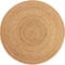 Gifiie Jute-Teppich, handgewebt aus 100% Jute – ideal für Wohnzimmer, Schlafzimmer und Flur, perfekt als dekoratives