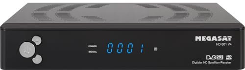 Megasat Satellitenreceiver HD 601V4 schwarz