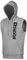 adidas Herren Community Vertical Hoody Sleeveless Boxing Kapuzenpullover ärmellos, Grau/Schwarz, L