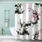 Rideau de Douche 120x180 cm Individualité Rideaux de Douche Style Oriental Rideau de Salle de Bain Imperméable avec 12 Anneaux Crochets, Art des Paysages Naturels Rideu de Douche Enfant