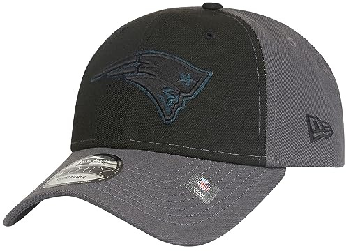 New Era 9Forty Cap - New England Patriots schwarz/Graphite