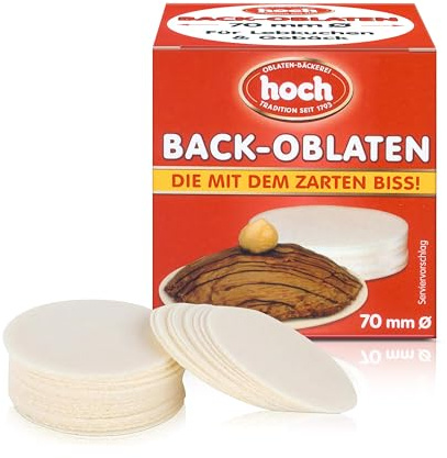 Hoch Back-Oblaten 70mm (0.05 kg)