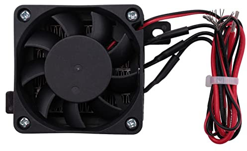iFutniew 70W 12V Heater DC Fan Thermostatic Egg Incubator Heater PTC Fan Heater Heating Elements Electric Heater