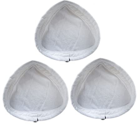 IMIKEYA 3pcs Steam Mop Covers Triangular Mop Cleaning Pad Covers for Vax Steam