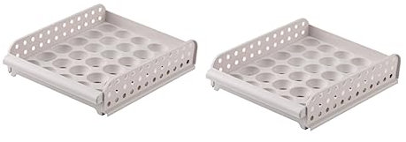 Veemoon Egg Box Fridge Egg Storage Container House for Movable Storage Fresh Organizer