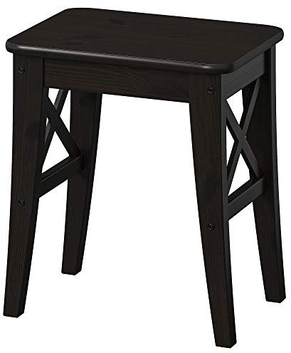 Generisch INGOLF Hocker, braun-schwarz
