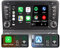 Autoradio wireless carplay per Audi A3 8P 2003-2012,Schermo IPS da 7,Stereo audi a3 8P supporta Android auto e Mirrorlink,SWC originale,Bluetooth,Microfono,AM FM RDS,USB,EQ/DSP/Subwoofer,navigatore