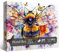 PPuzzling Multicolored 1000 Piece Bee Flower Jigsaw Puzzle, Nature-inspired, Intermediate, Adult, 27.5 x 27.5 inches