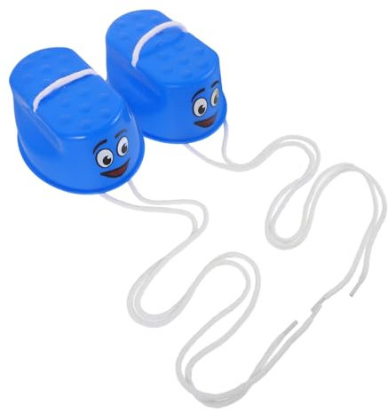 NULYLU Stelzen Für Junge Mädchen Balance-Spielzeug Stepper-Spielzeug Outdoor-Spielzeug Gleichgewichtstraining Koordinationstraining Eimerförmig Seilverschlüsselt Kindergarten Eltern-Junge