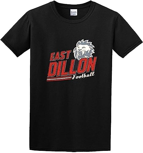 Friday Night Lights Tv Series East Dillon Football O Neck Men Shirt(Small)