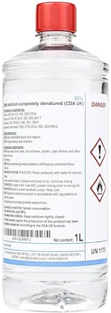Ethanol Ethyl - denatured Alcohol 96% 1L - 2L - 6L (12 Litres)