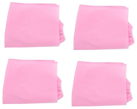 WEKADRIN 10 Stück Einweg Körperwickel aus Vliesstoff Rosa Hautfreundlich und Reißfest Badewannenrock für Schönheitssalons und Sauna Praktische Einmalbademäntel