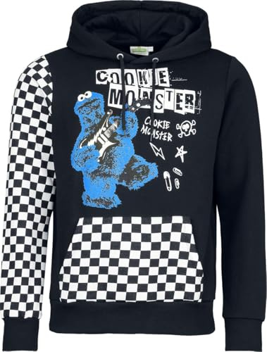Sesame Street Sesamstraße Cookie Monster Männer Kapuzenpullover Multicolor