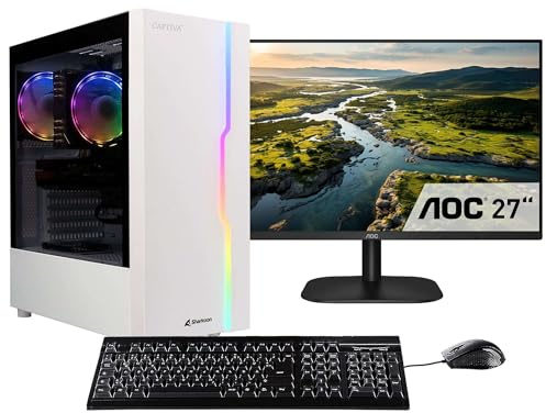 Captiva Gaming PC Bundle R93-388|R5 7500F|32GB DDR5|RTX 5060|1 TB|27|FreeDOS