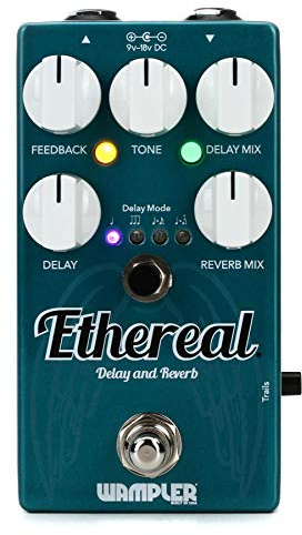 Wampler Ethereal Delay and Reverb Guitar Effects Pedal