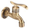 Generische Antiken Wasserhahn Messing Hebelgriff Wäsche Bad Wandhalterung Waschmaschine Outdoor Gartenschlauch Einzigen Kaltem Wasserhahn Lange