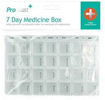 7 Days Medicine Pill Box Dispenser