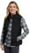 Mountain Warehouse Opal Womens Padded Gilet - Lightweight Body Warmer, Water Resistant Sleeveless Jacket with Front Pockets - Light Rain, Autumn, Winter Black Women's Size 18