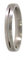 XEN Bandring matt mit Schlitz 3,5 mm 62 (19.7)