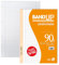 BM BeMore Ersatzblätter Bandup A4 mit verstärktem Band - Lineatur Q - kariert 5 mm mit Rändern für Elementarien - Vorteilsformat mit 160 Blatt - Papier 90 g/m² - 0122257