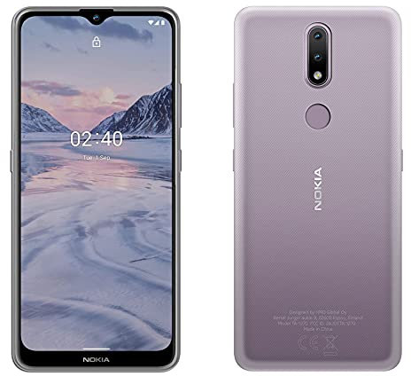 cofi1453® Silikon Hülle Basic kompatibel mit Nokia 2.4 Case TPU Soft Handy Cover Schutz Transparent