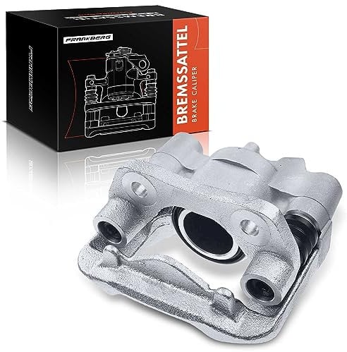 Frankberg Brake Caliper Disc Brake Front Right Cast Aluminium with Bracket (hole spacing 82mm)Compatible with 205 I 205 II 205 309 I 309 II C15 Visa ZX Replace# 95624921