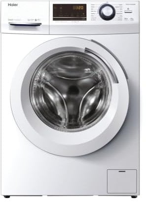 Haier Serie 636 Lavatrice 10 Kg, Libera Installazione, Carica Frontale, Classe A, 1200 Giri, Motore Direct Motion, Rilevamento Carico, Programma Vapore, AxLxP 85x59,5x60cm, Bianca - HW100-B12636NEIT
