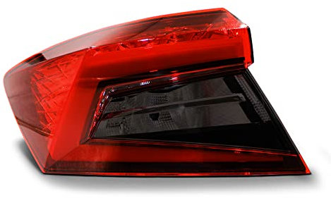 Rückleuchten Folie Set Aufkleber Tönungsfolie Heckleuchten passgenau zugeschnitten für Rückleuchte selbstklebend Kfz Auto Zubehör C074 (Dark Grey)