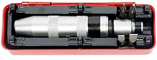 Kroftools - TOURNEVIS A IMPACT 1/2 AVEC 4 EMBOUTS A FRAPPER
