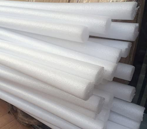 ping bu Schaumstoffstab für Stretch-Sofa-Schonbezug, rutschfester Sofa-Schonbezug/elastischer Couchbezug, Fixstreifen, Schaumstoff-Nahtstreifen für Sofa-Schonbezüge (Durchmesser 4,0 cm, 20 Stück)