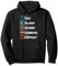 Eat Sleep Anime Gaming Repeat Manga Zocken Lustiges Gamer Pullover Hoodie
