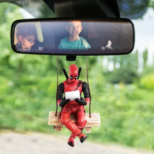 Ciondolo per Auto, Ornamenti per Interni, Specchietto Retrovisore, Artigianato Rosso