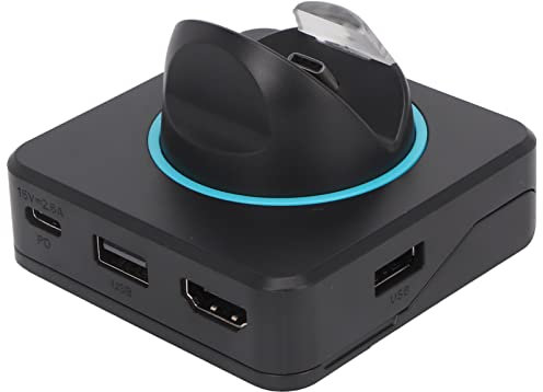 Console de Jeu TV Dock, Portable 5 en 1 USB Type C HD Interface Multimédia Station d'accueil 4K pour Switch OLED, pour Switch Lite